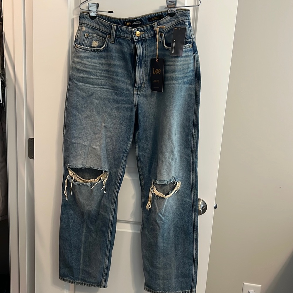 Lee Vintage Modern Distressed Jeans